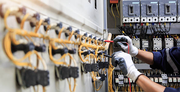 Professional Electrician technician working in Petersburg city County, VA